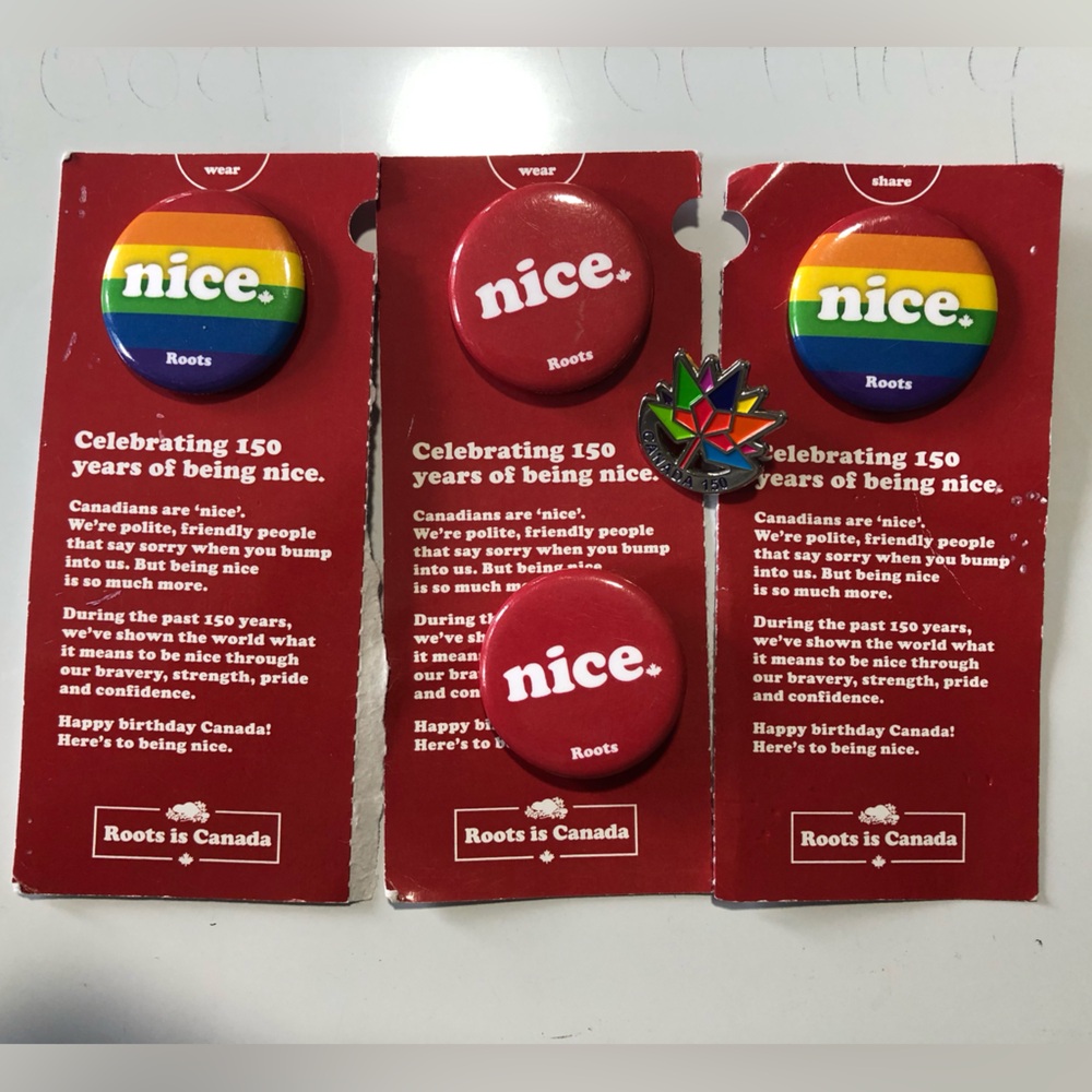 3/$40 Canada 150 pins